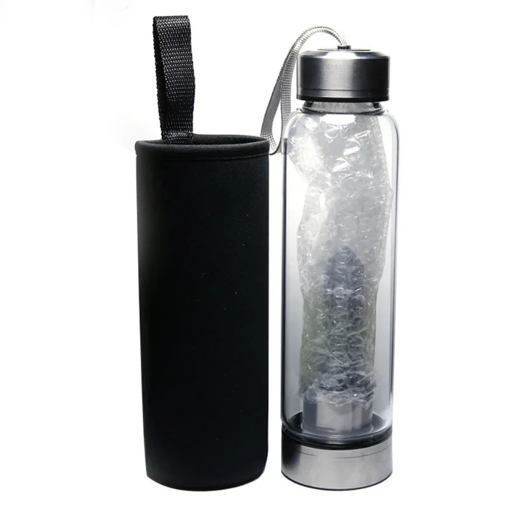 ✨Magic Energy Crystal Glass Water Bottle✨