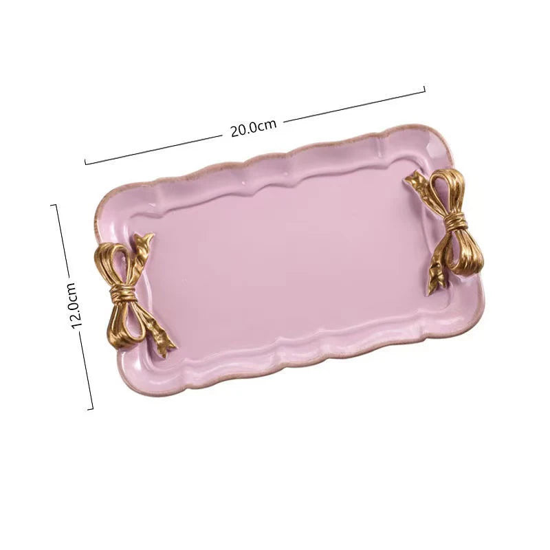 ✨Resin Bow Jewelry Tray✨
