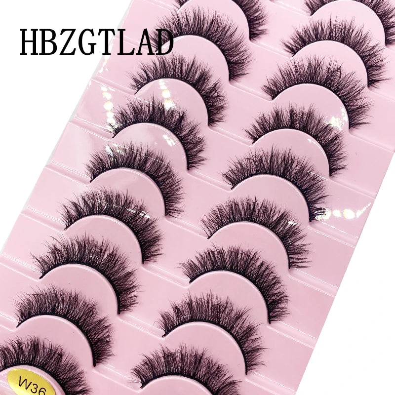 ✨ Cat Eye False Eyelashes (10 Pairs Set) ✨
