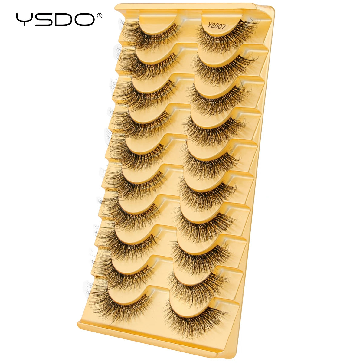 10 Pairs Wispy Strip Eyelashes