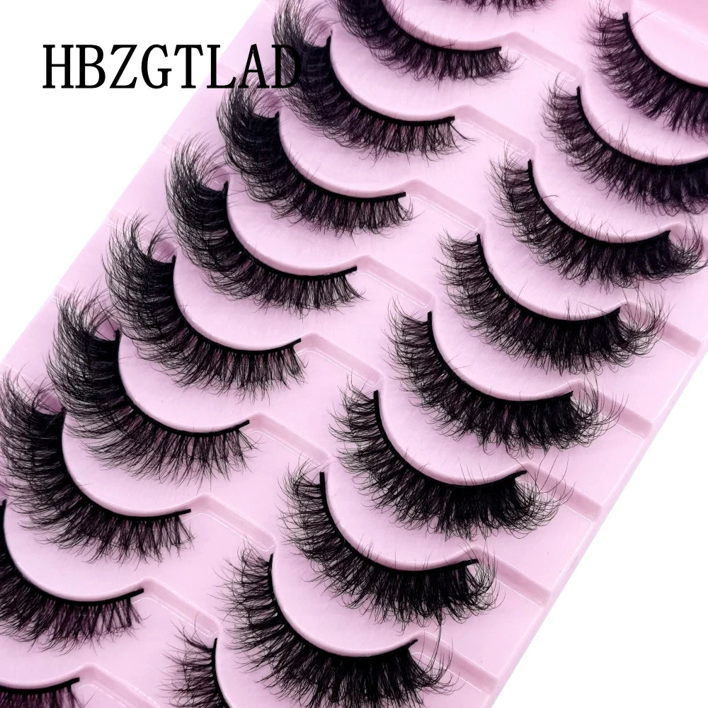 ✨ Cat Eye False Eyelashes (10 Pairs Set) ✨