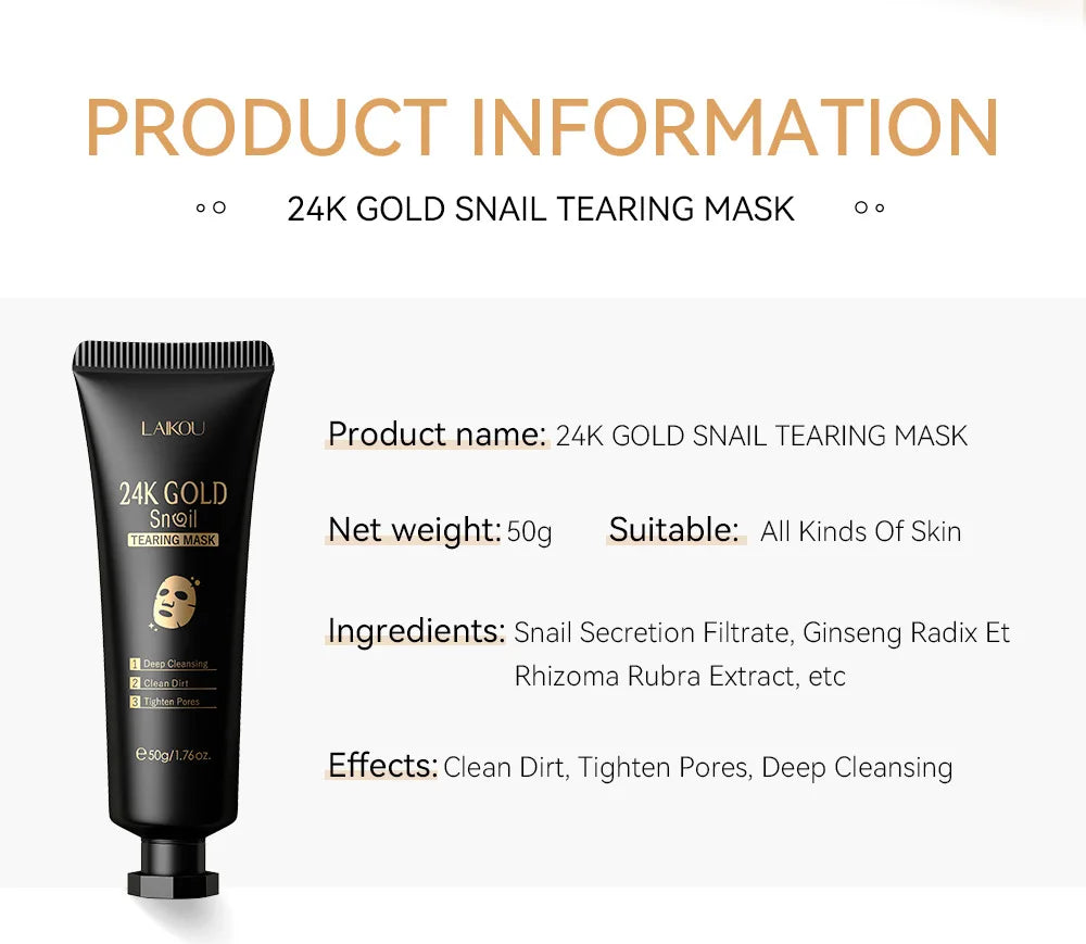✨24K Gold & Sakura Peel-Off Face Mask✨