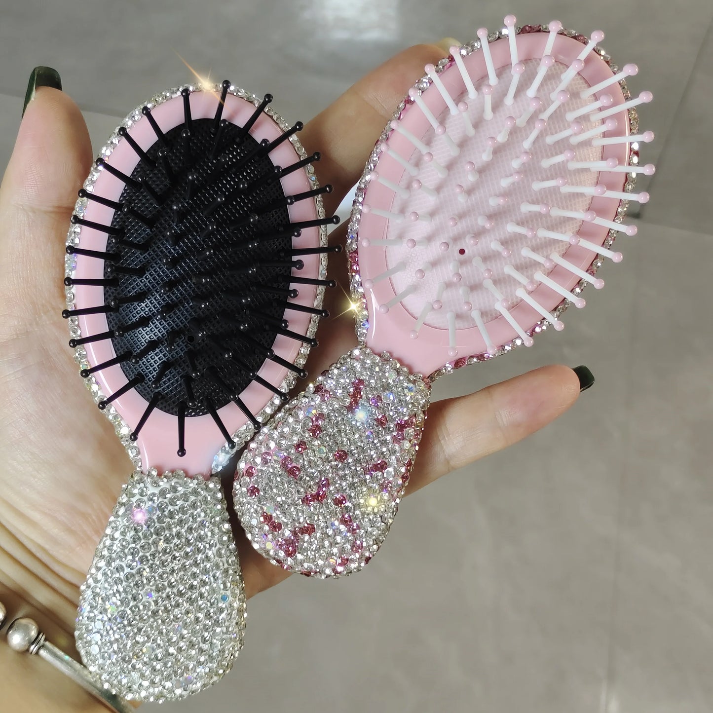 Diamond Mini Hairbrush
