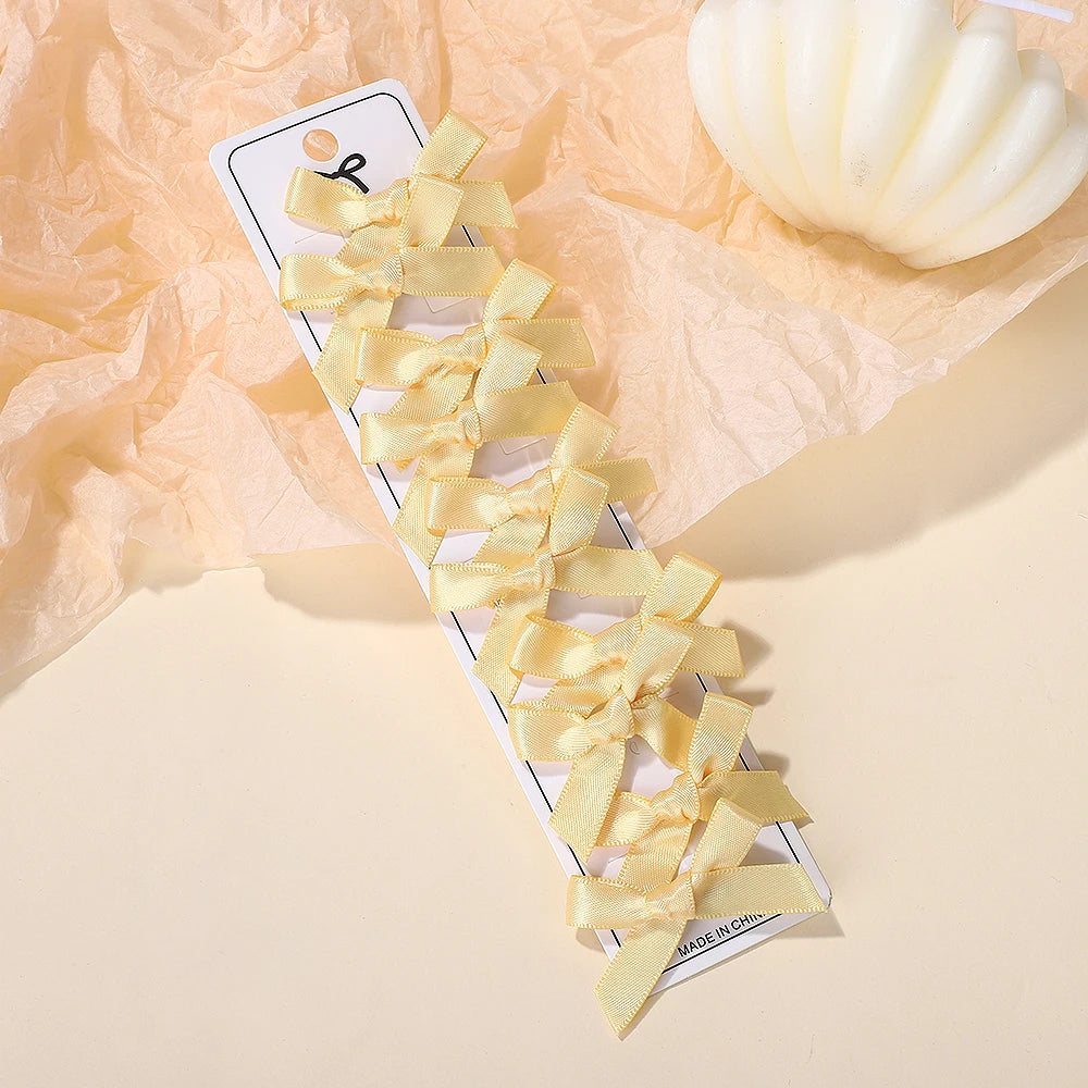 10Pc Mini Bow Clips