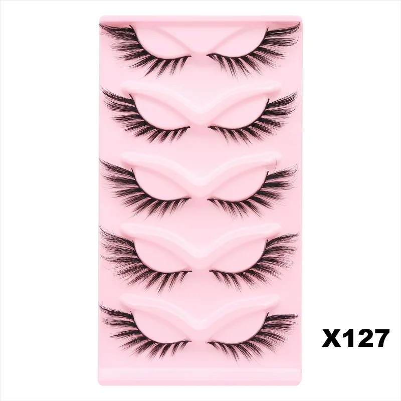 10 Pairs Cat Eye Lashes