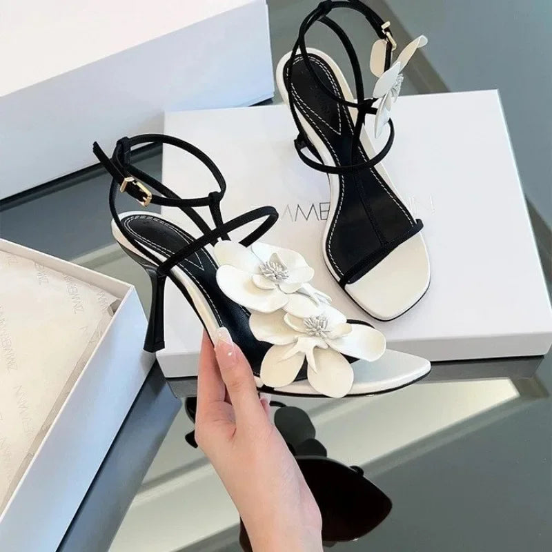 ✨Floral Stiletto Sandals✨