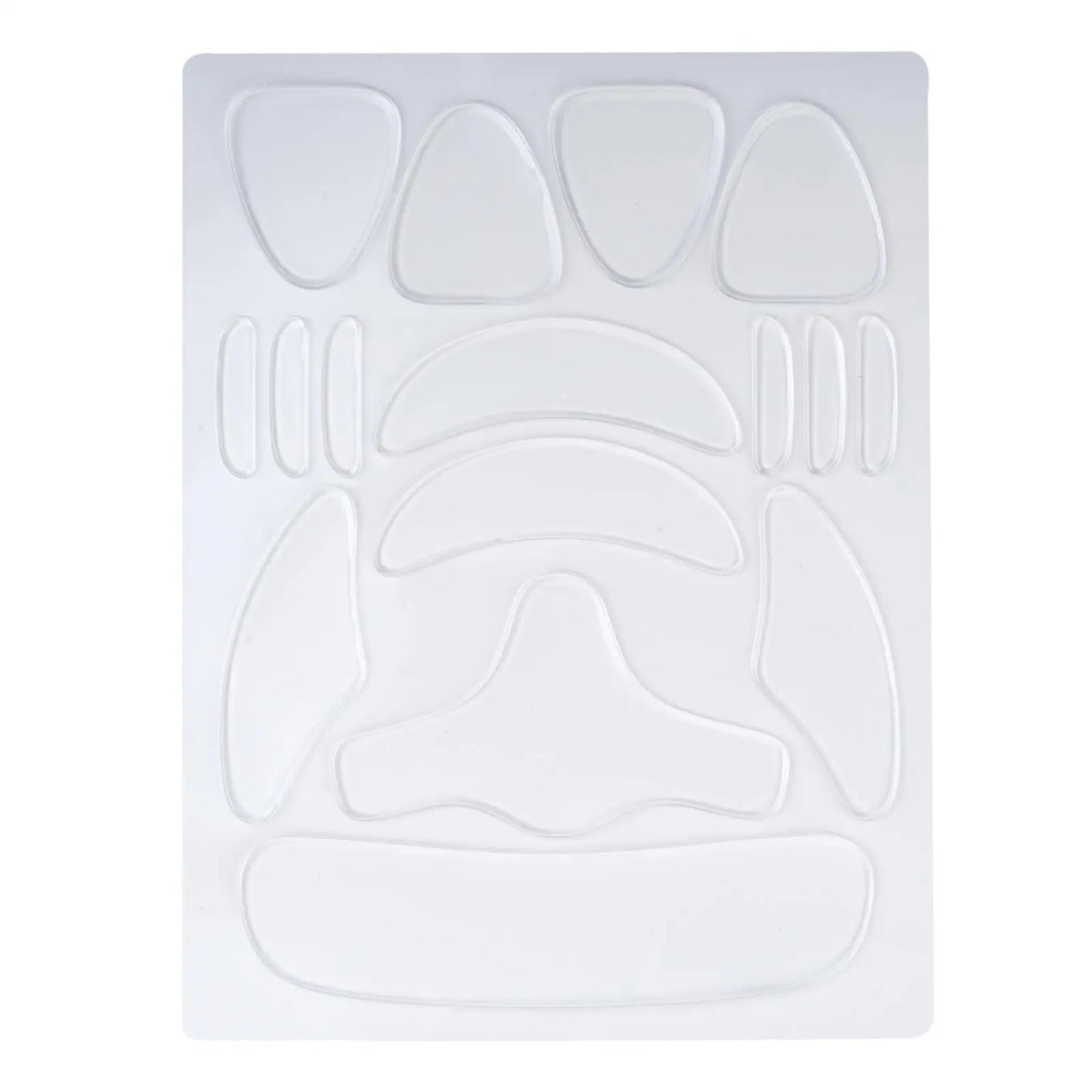 18pcs Reusable Silicone Anti-Wrinkle Patches Set