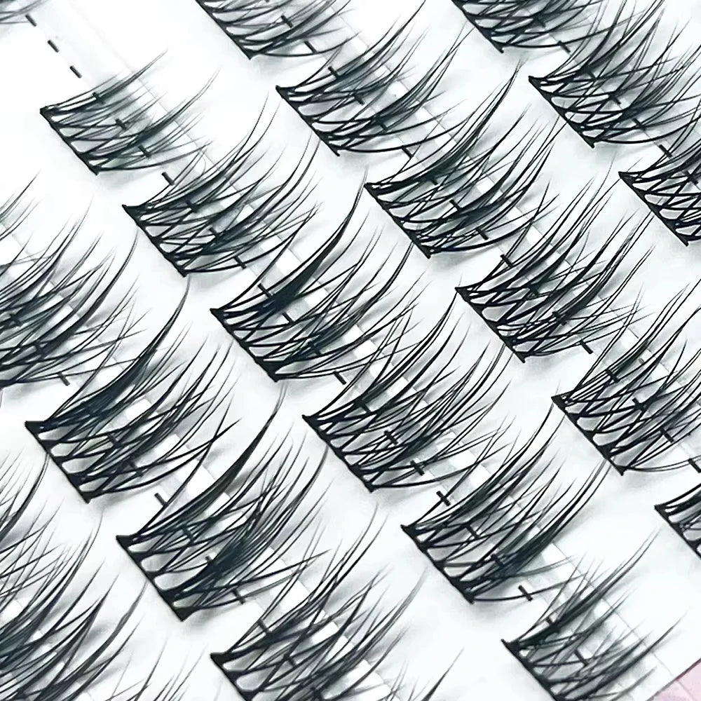 120 Cluster Brown Mink Cluster Eyelashes