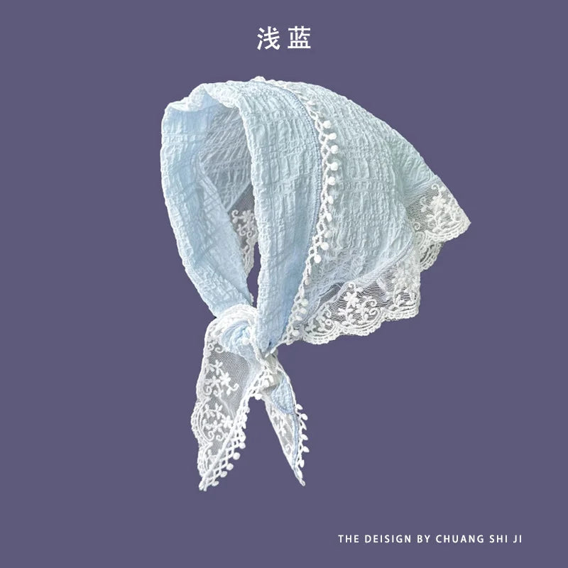 ✨Lace Pastel Hair Scarf✨