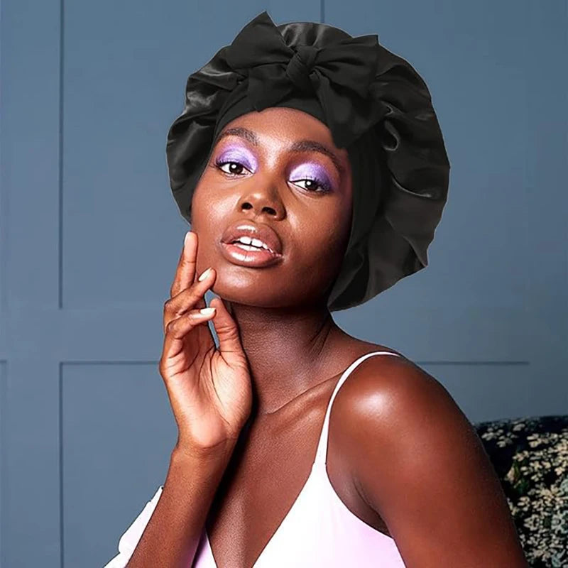 100% Pure Mulberry Silk Bonnet