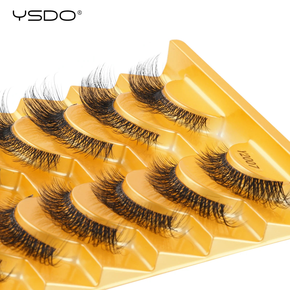 10 Pairs Wispy Strip Eyelashes