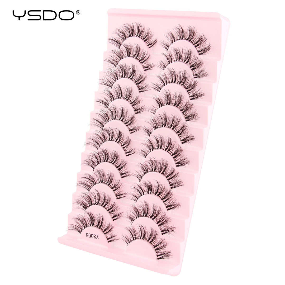 10 Pairs Wispy Strip Eyelashes