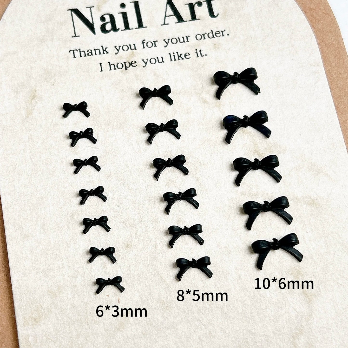 ✨3D Bow Nail Charms (100 Pieces)✨