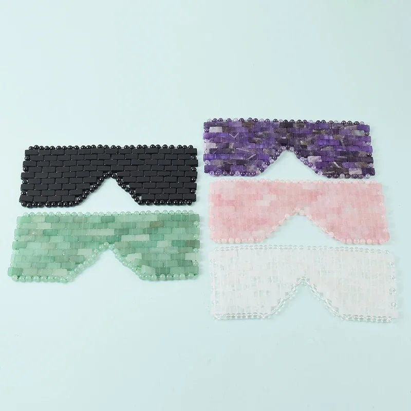 Crystal Natural Stone Eye Mask