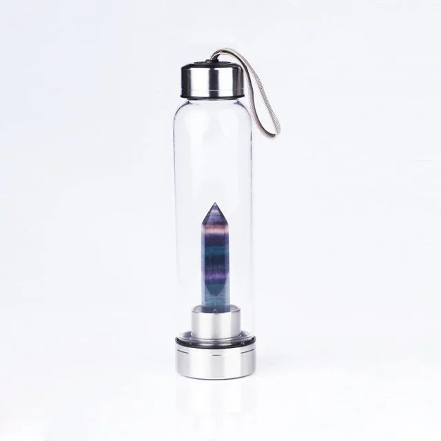 ✨Magic Energy Crystal Glass Water Bottle✨
