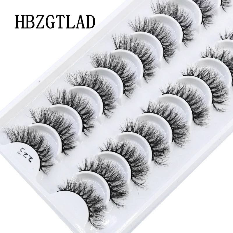 ✨ Cat Eye False Eyelashes (10 Pairs Set) ✨