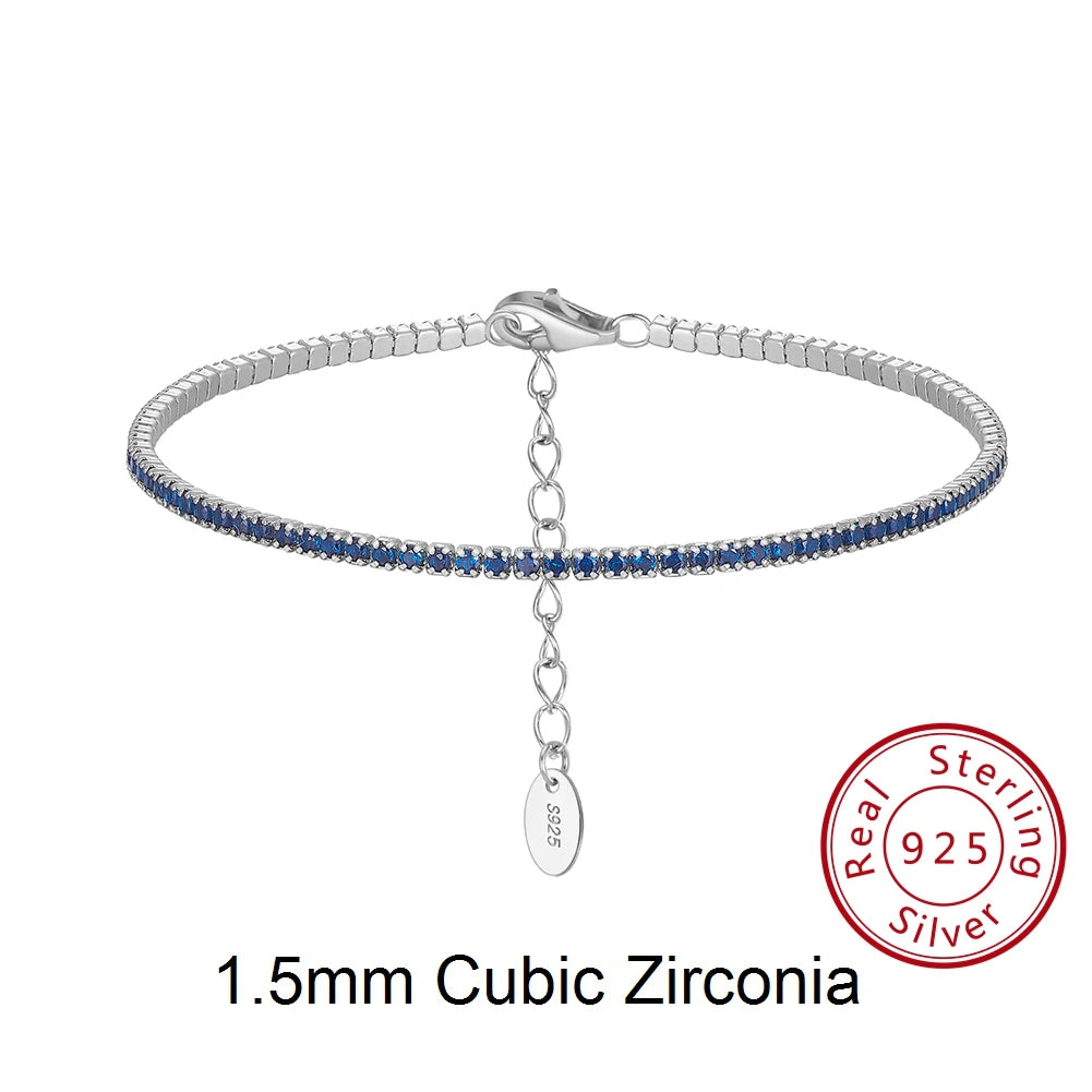 β¨ Sterling Silver Tennis Bracelet β¨