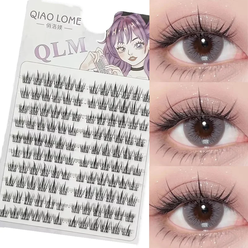 120 Cluster Brown Mink Cluster Eyelashes