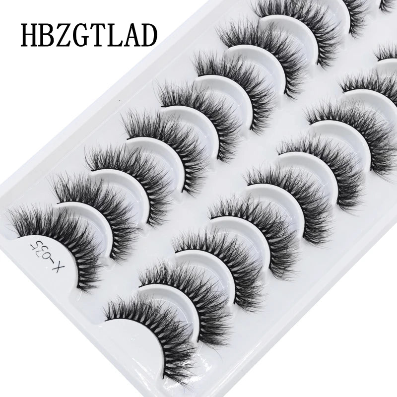 ✨ Cat Eye False Eyelashes (10 Pairs Set) ✨