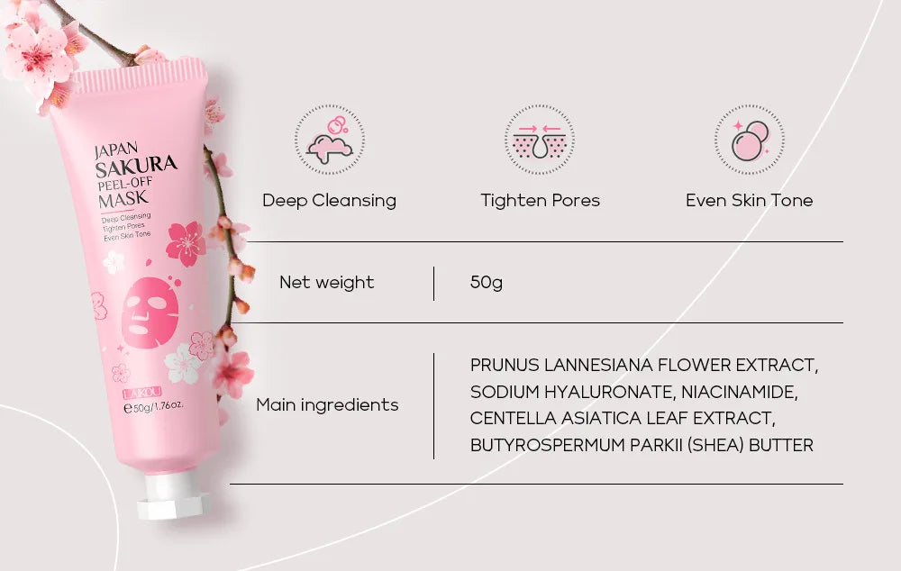 ✨24K Gold & Sakura Peel-Off Face Mask✨