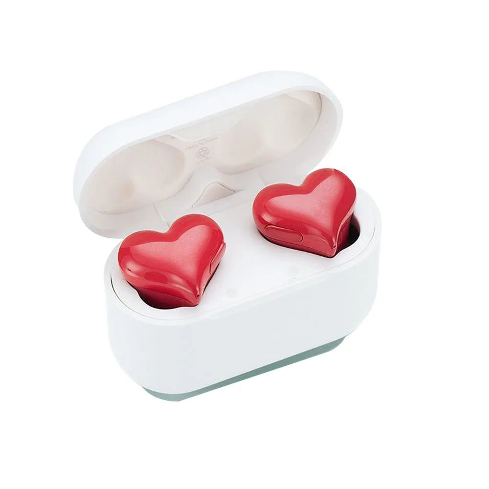 ✨Heart-Shaped Wireless Earbuds & Charging Case✨