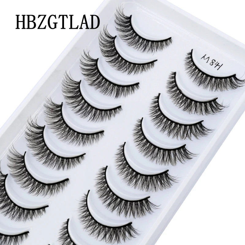 ✨ Cat Eye False Eyelashes (10 Pairs Set) ✨