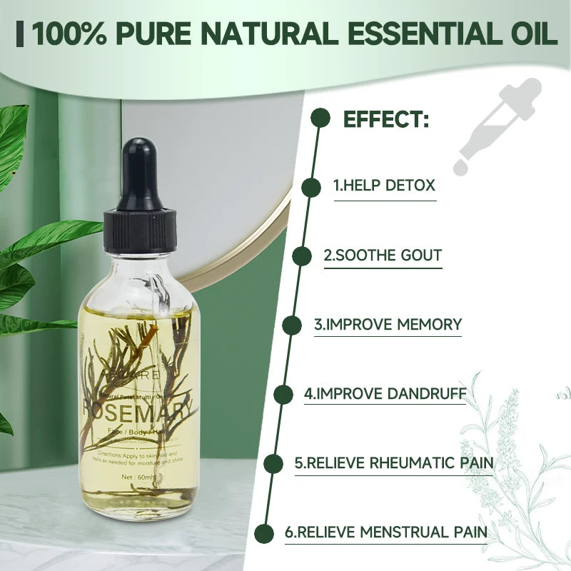 Real Dried Flower Essential Oil 60ml