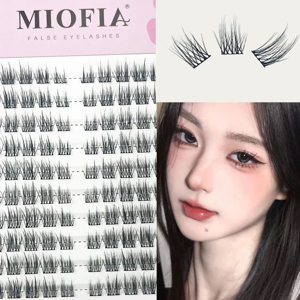 120 Cluster Brown Mink Cluster Eyelashes