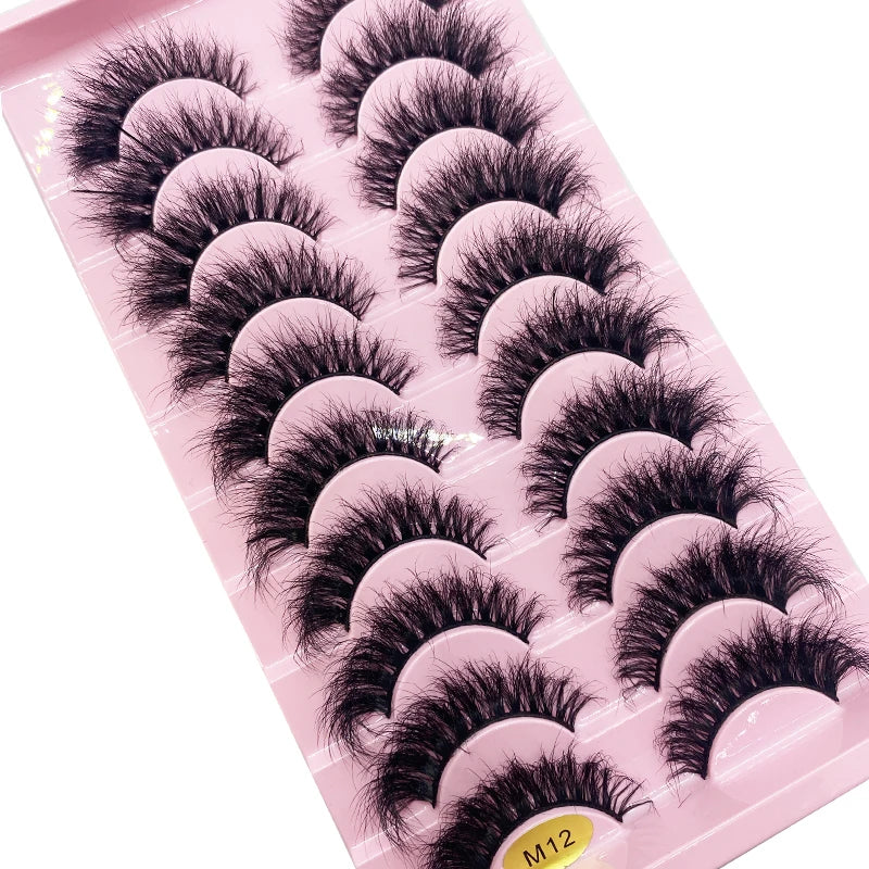 ✨ Cat Eye False Eyelashes (10 Pairs Set) ✨