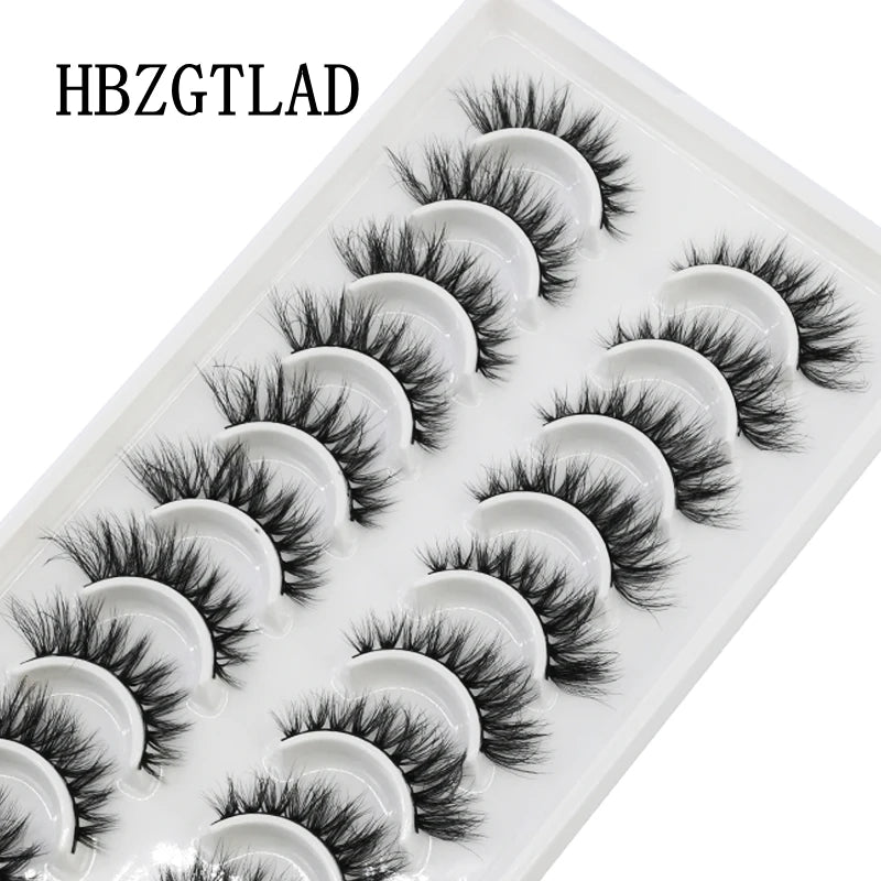 ✨ Cat Eye False Eyelashes (10 Pairs Set) ✨