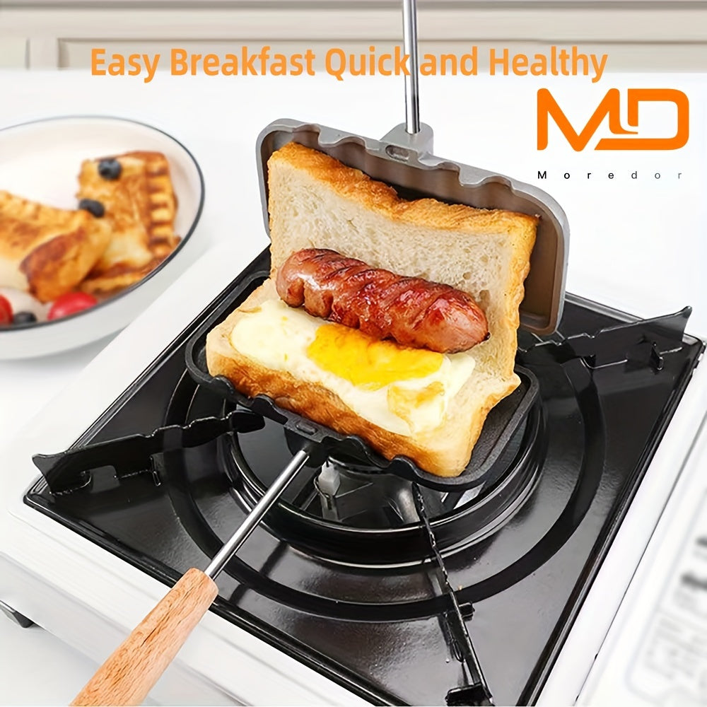 Double Sided Handheld Sandwich Grill