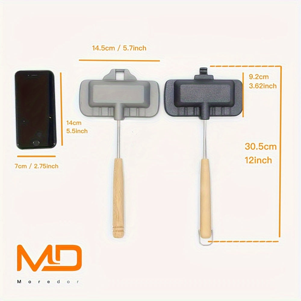 Double Sided Handheld Sandwich Grill
