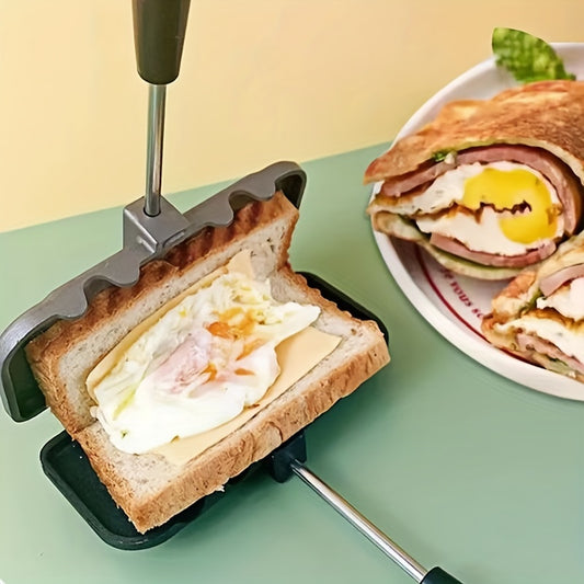 Double Sided Handheld Sandwich Grill