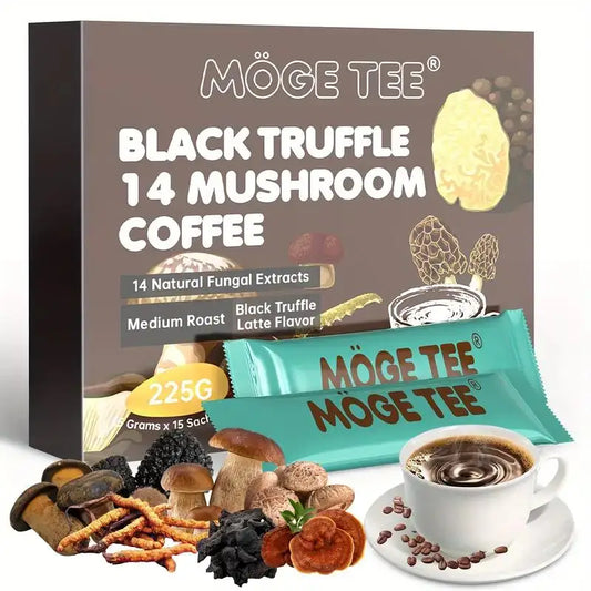 Black Truffle 14-Mushroom Blend Coffee Packets