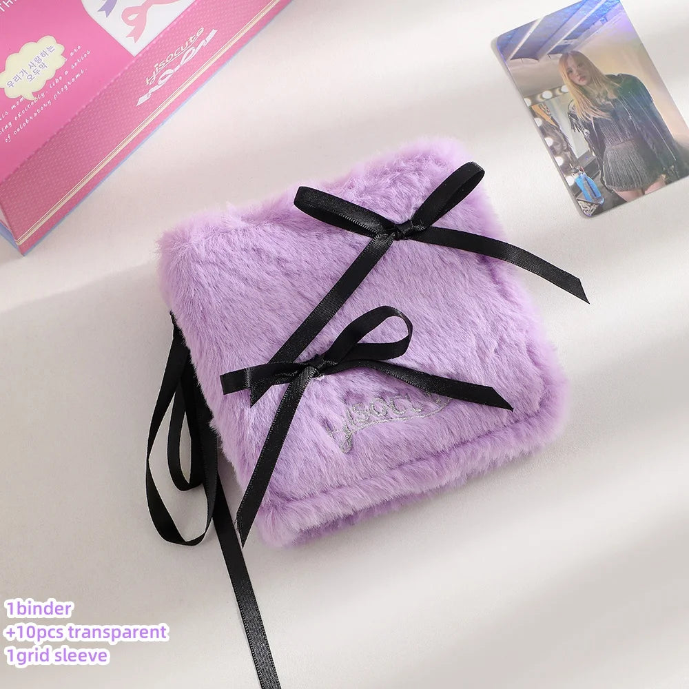 ✨Plush Bow Photo Album Binder✨