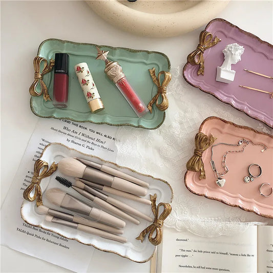 ✨Resin Bow Jewelry Tray✨