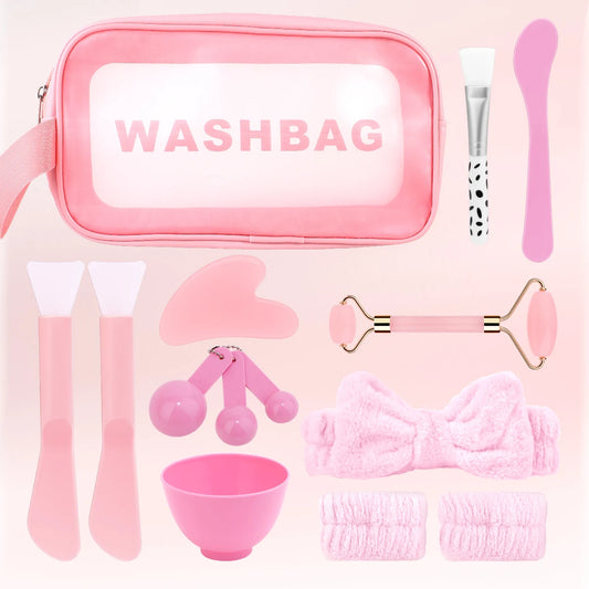 12pc Face Mask Skincare Tools Set