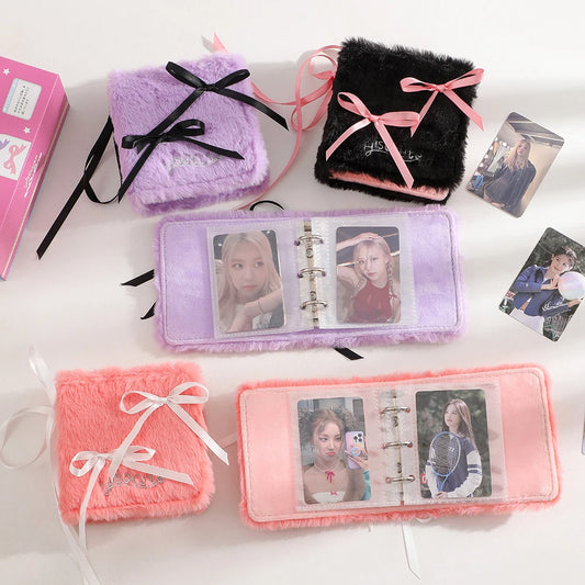 ✨Plush Bow Photo Album Binder✨