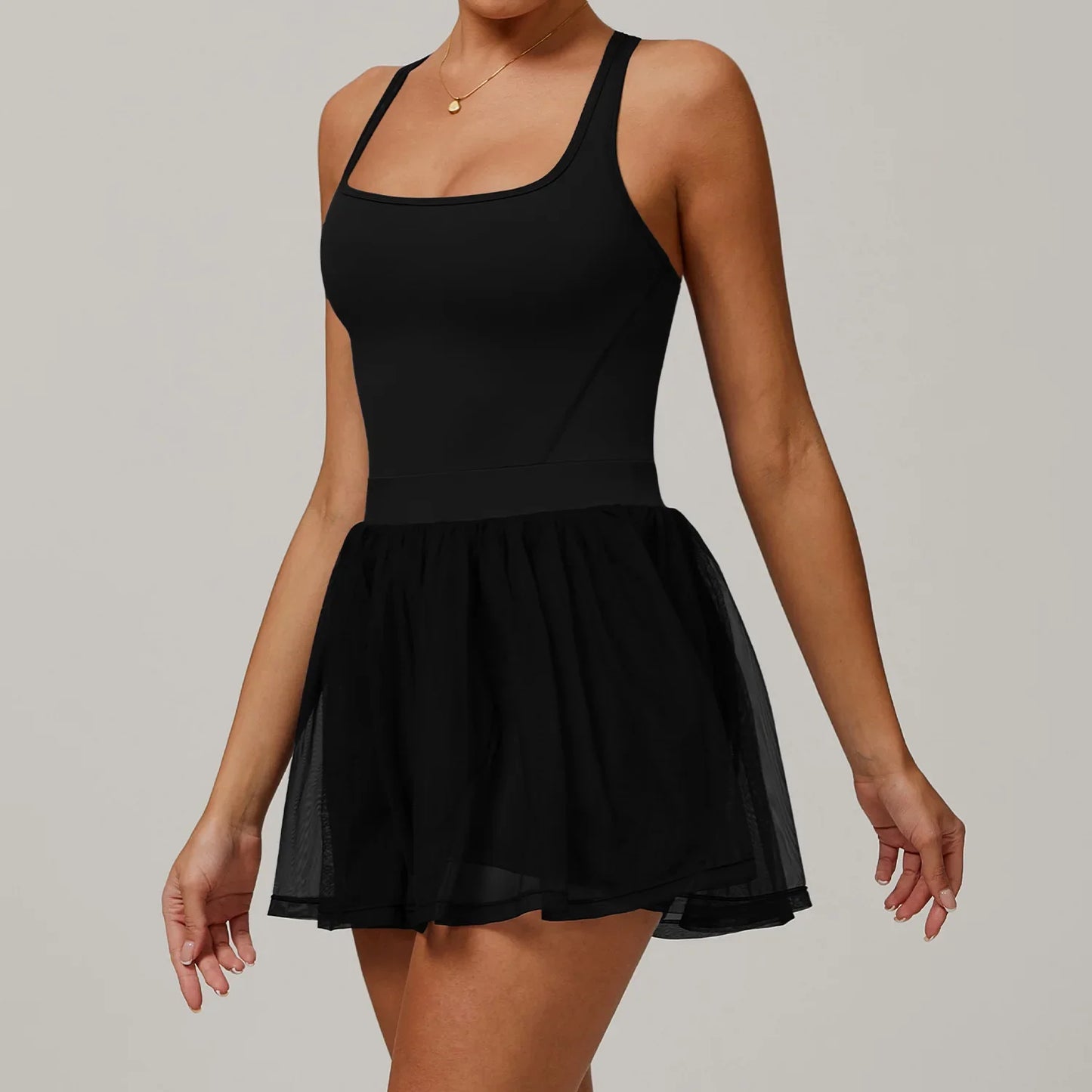 ✨ Mesh Tennis Yoga Dress ✨