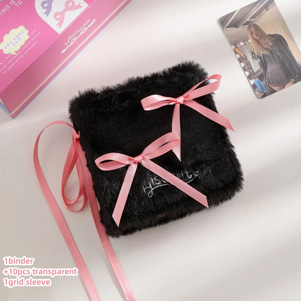 ✨Plush Bow Photo Album Binder✨