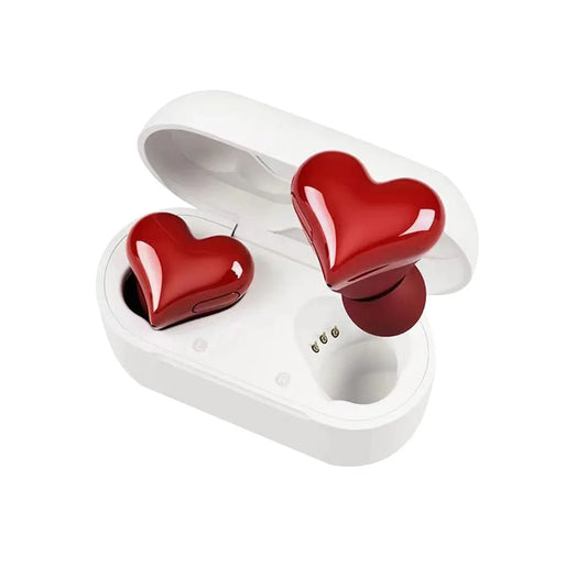 ✨Heart-Shaped Wireless Earbuds & Charging Case✨