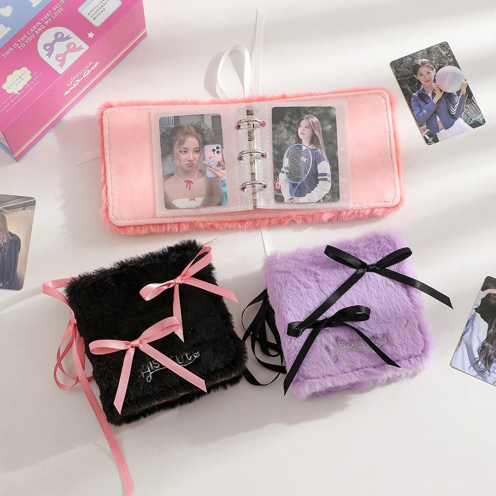 ✨Plush Bow Photo Album Binder✨