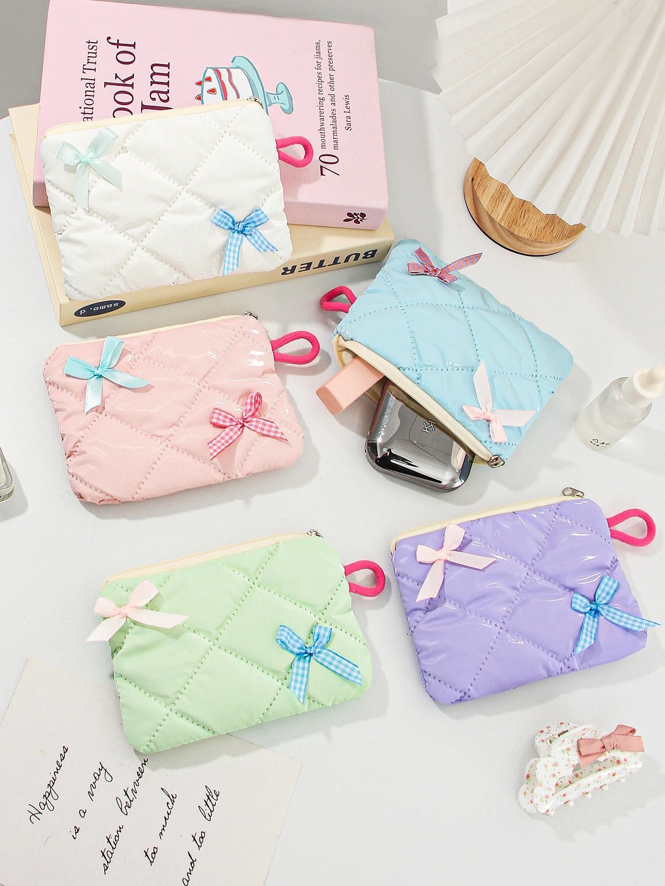 ✨Bow Quilted Coin Purse✨