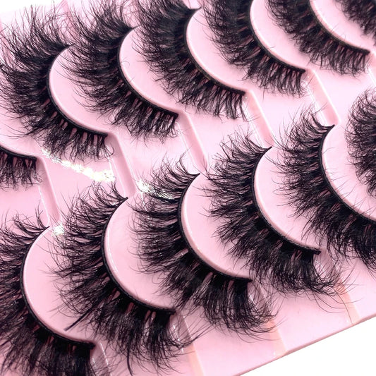 ✨ Cat Eye False Eyelashes (10 Pairs Set) ✨