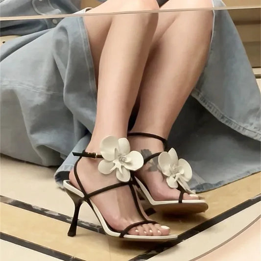 ✨Floral Stiletto Sandals✨