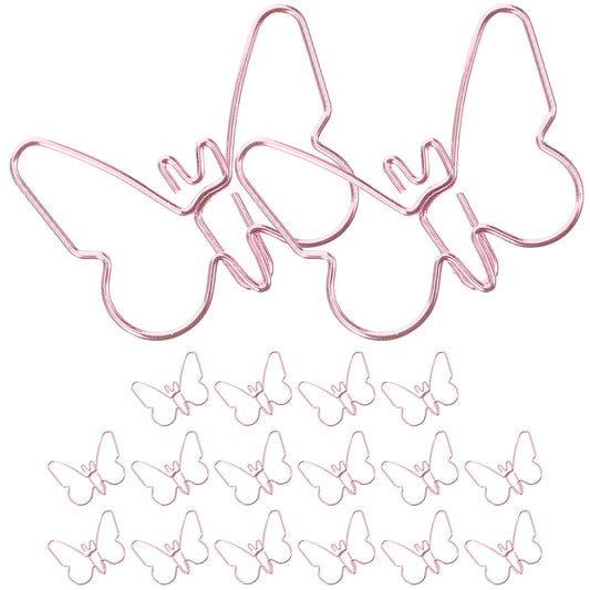 ✨Rose Gold Butterfly Paperclips✨