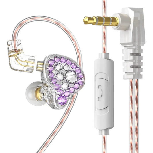 ✨Diamond Wired Earphones (with or w/o mic option)✨