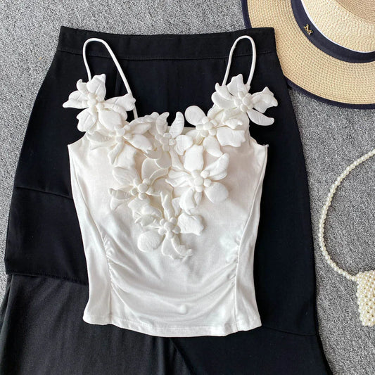 ✨ Floral Bustier Crop Top ✨
