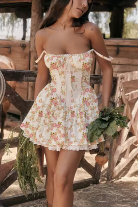 ✨ Lace Floral Summer Dress ✨