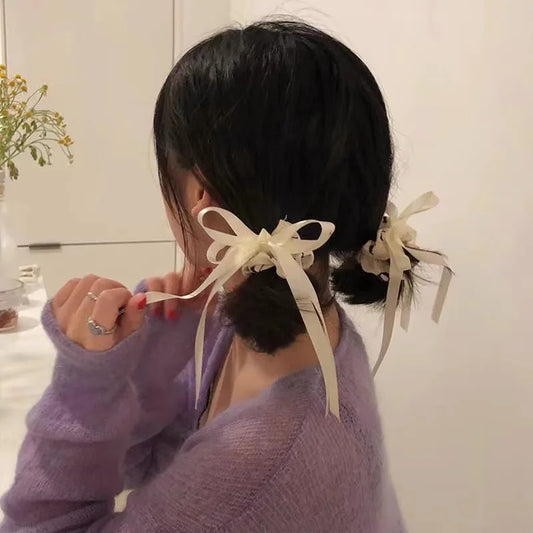 Ballet Bow Scrunchies